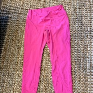 lululemon athletica Bright Pink Leggings
